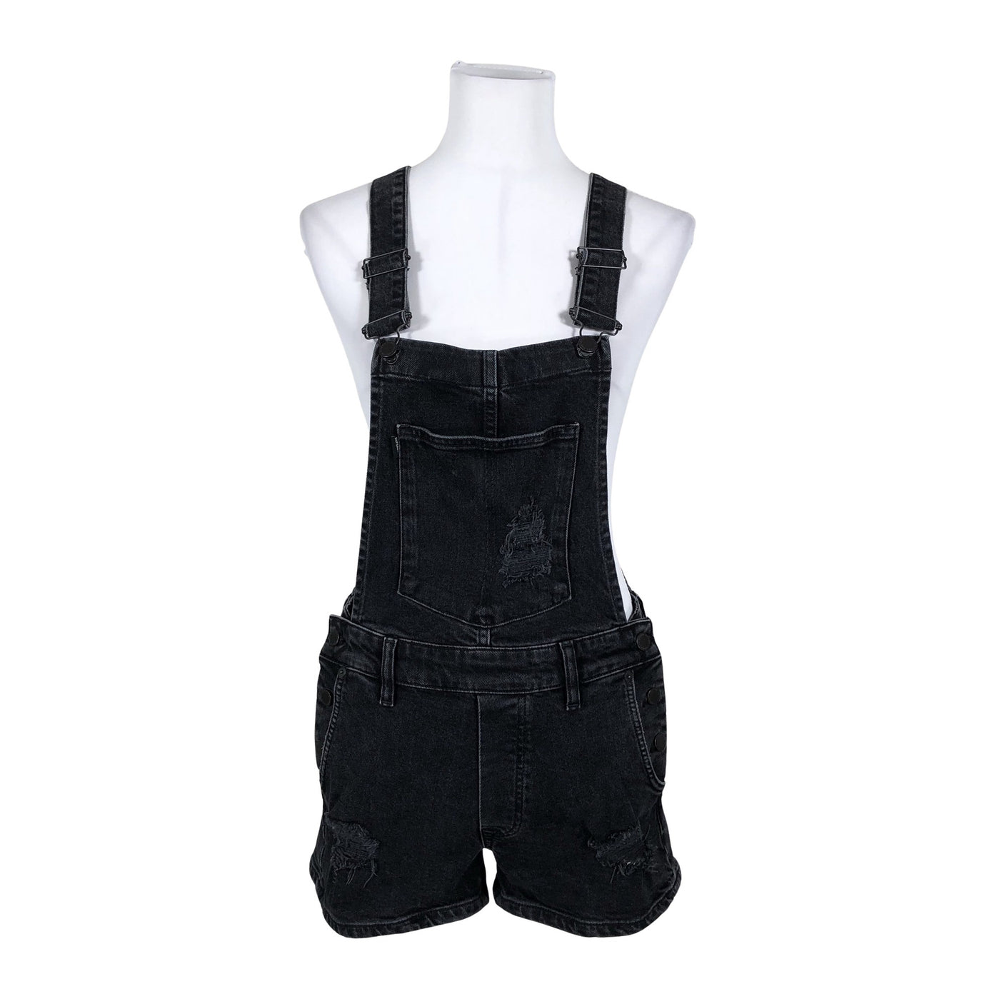 Naisten Superdry - Shortsihaalarit, koko 36 - Musta (1)