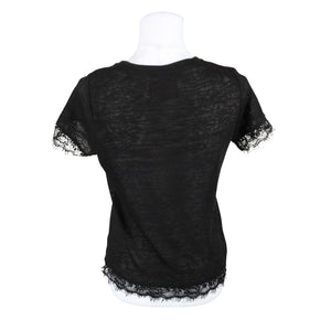 Naisten Superdry - T-paita, koko 38 - Musta (2)
