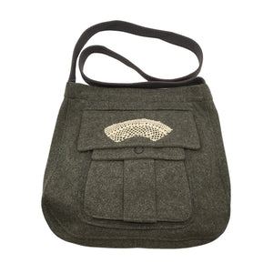 Unisex Globe Hope - Olkalaukku, koko Midi - Ruskea (1)