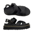 Naisten Dr. Martens - Sandaalit, koko 38 - Musta ()