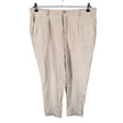 Naisten Noom - Kangashousut, koko 44 - Beige ()