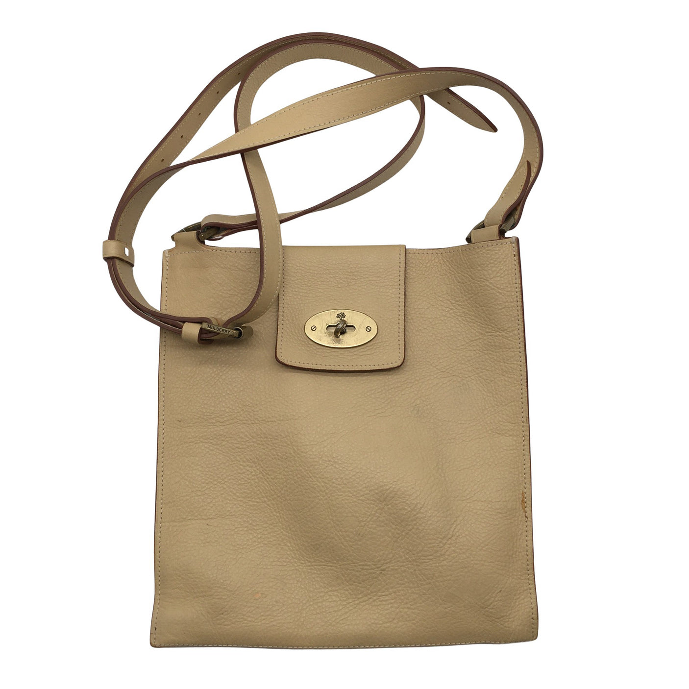 Naisten Mulberry - Olkalaukku, koko Midi - Beige (1)