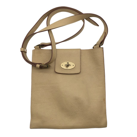 Naisten Mulberry - Olkalaukku, koko Midi - Beige ()