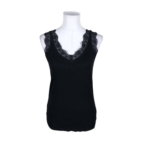 Naisten Lindex - Trikootoppi, koko 40 - Musta ()