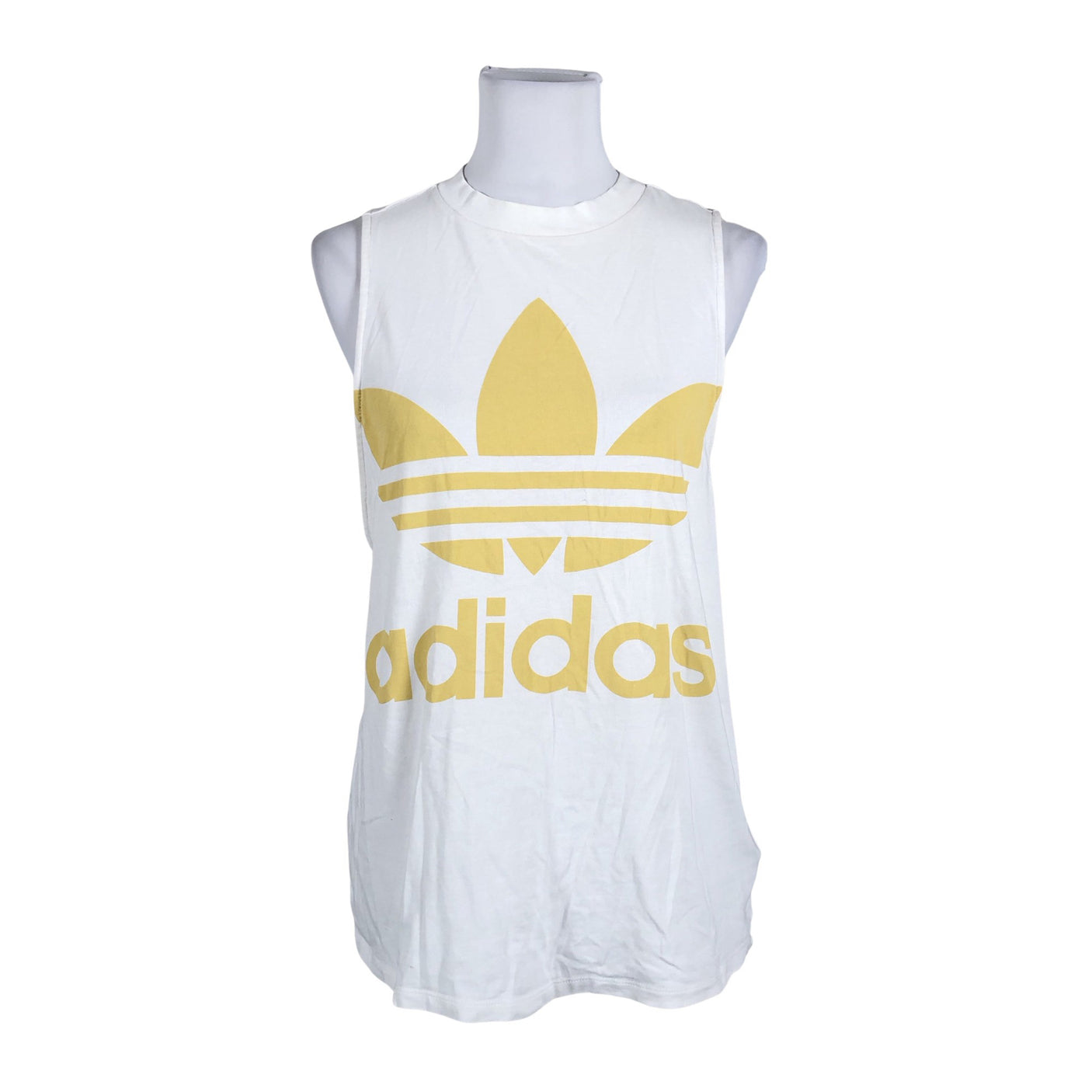 Naisten Adidas - Trikootoppi, koko 38 - Valkoinen (1)