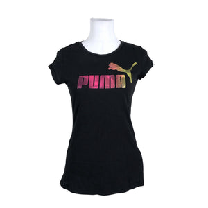 Naisten Puma - T-paita, koko 38 - Musta (1)