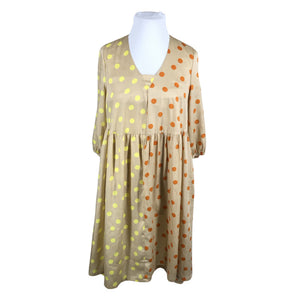 Naisten Gestuz - Sifonkimekko, koko 42 - Beige (1)