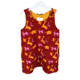 Tyttöjen Marimekko - Trikoomekko, koko 110 - 116 - Punainen ()