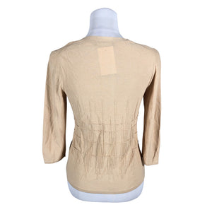 Naisten Betty Barclay - Neuletakki, koko 36 - Beige (2)