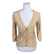 Naisten Betty Barclay - Neuletakki, koko 36 - Beige ()