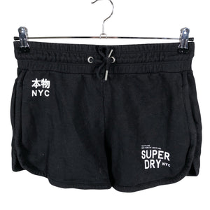 Naisten Superdry - Collegeshortsit, koko 40 - Musta (1)