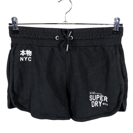 Naisten Superdry - Collegeshortsit, koko 40 - Musta ()