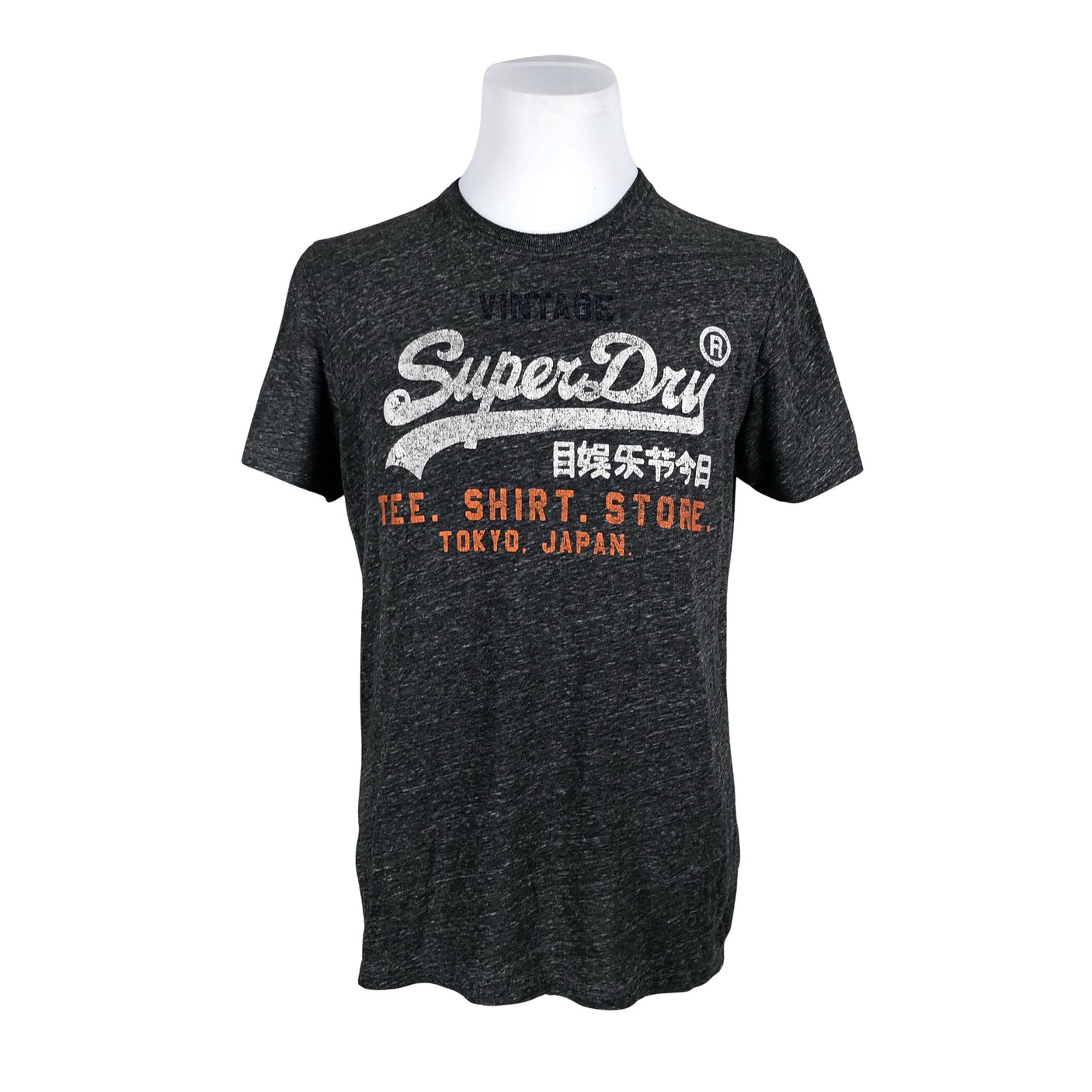 Miesten Superdry - T-paita, koko L - Harmaa (1)