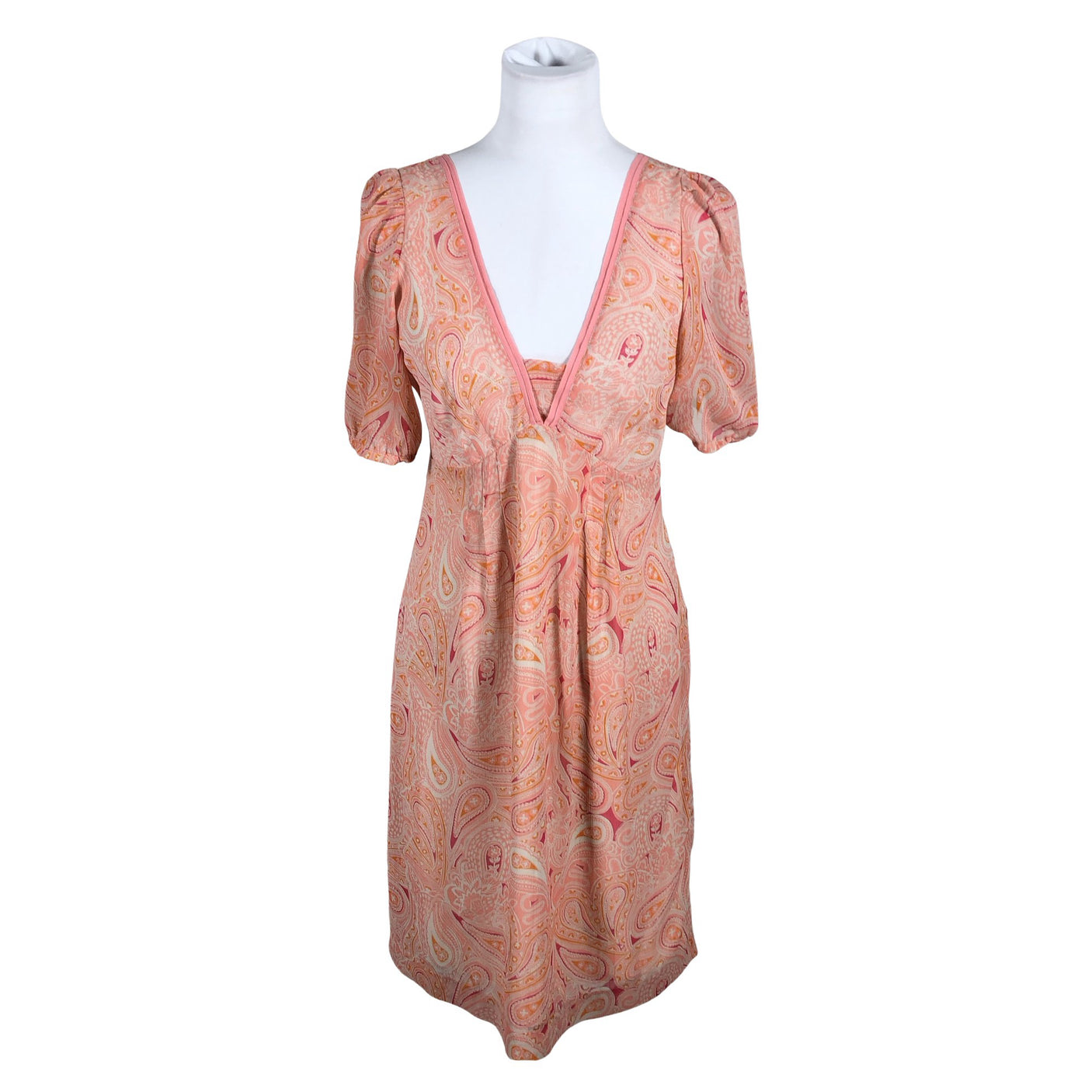 Naisten InWear - Sifonkimekko, koko 36 - Vaaleanpunainen (1)