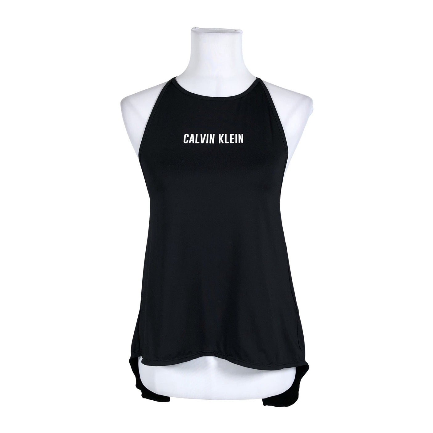 Naisten Calvin Klein - Urheilutoppi, koko 34 - Musta (1)