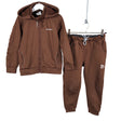 Unisex Didriksons - Fleecetakki, koko 104 - 110 - Ruskea ()