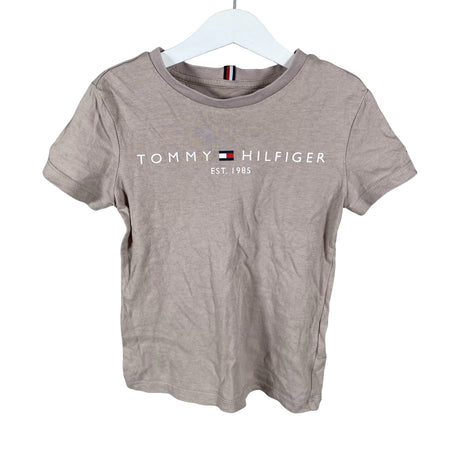 Tyttöjen Tommy Hilfiger - T-paita, koko 110 - 116 - Ruskea ()