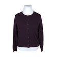 Naisten Marks&Spencer - Neuletakki, koko 46 - Viininpunainen ()