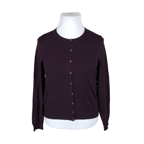 Naisten Marks&Spencer - Neuletakki, koko 46 - Viininpunainen ()
