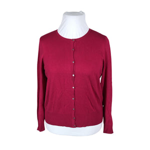 Naisten Marks&Spencer - Neuletakki, koko 44 - Pinkki (1)