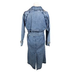 Naisten DKNY Jeans - Trenssitakki, koko 36 - Sininen (2)