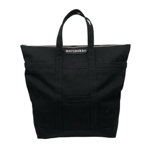 Unisex Marimekko - Matkakassi, koko Maxi - Musta (1)
