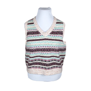 Naisten Per Una by Marks & Spencer - Neuleliivi, koko 44 - Beige (1)