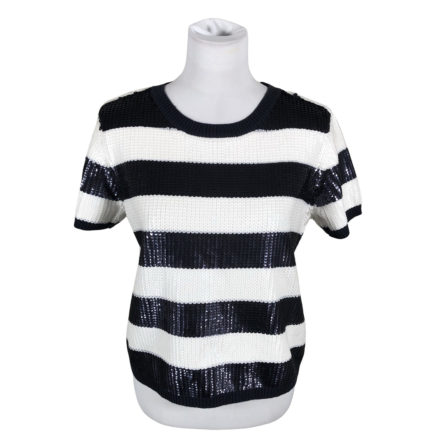 Naisten Armani Jeans - Lyhythihainen pusero, koko 40 - Sininen (1)