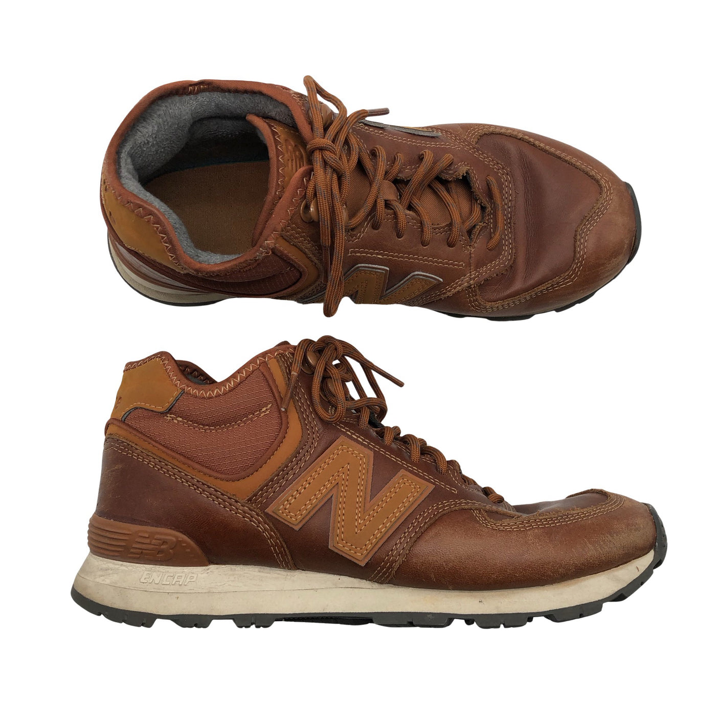 Miesten New Balance - Lenkkarit, koko 43 - Ruskea (1)