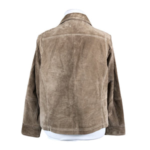 Naisten Jofama - Nahkatakki, koko 44 - Beige (3)