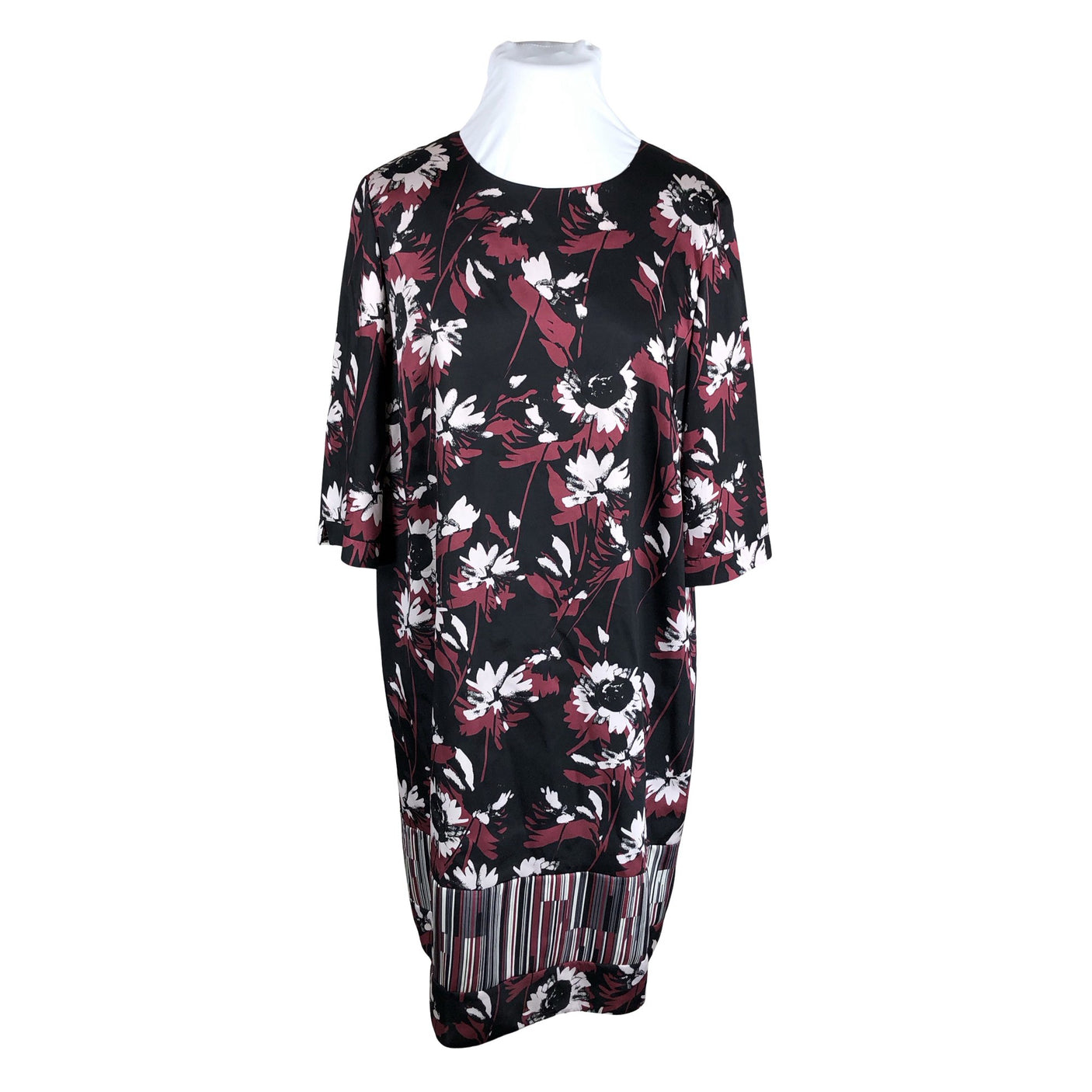 Naisten Atelier - Sifonkimekko, koko 48 - Musta (1)
