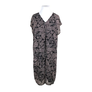 Naisten M.Collection - Sifonkimekko, koko 48 - Vaaleanpunainen (1)