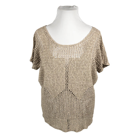 Naisten Handmade - Neulepaita, koko 46 - Beige ()