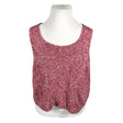 Naisten Handmade - Neuleliivi, koko 46 - Pinkki ()