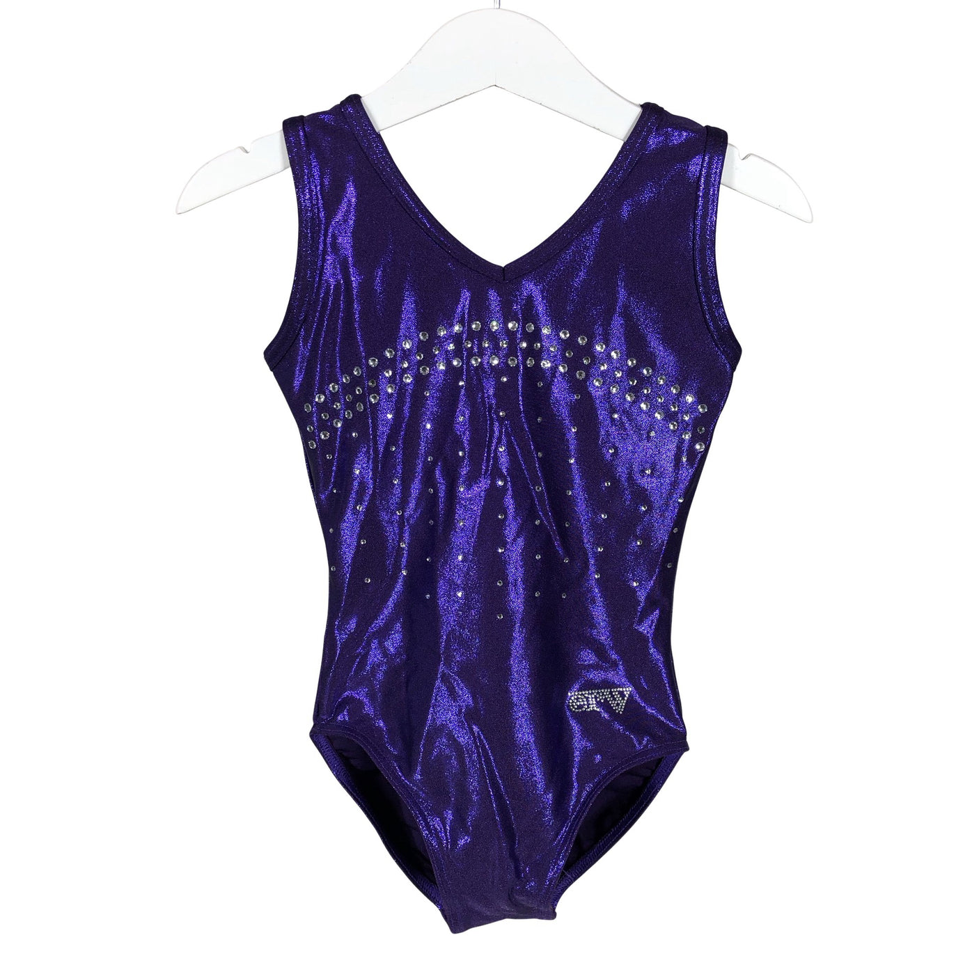 Tyttöjen ervy - Jumppapuku, koko 110 - 116 - Violetti (1)