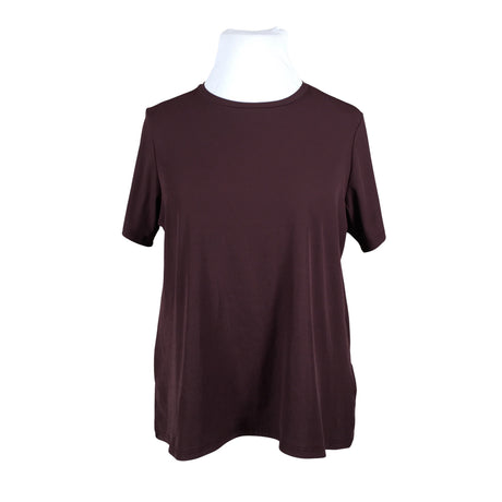 Naisten Q Sportwear - Urheilupaita, lyhyet hihat, koko 42 - Viininpunainen ()