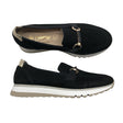 Naisten Rieker - Loaferit, koko 40 - Musta ()