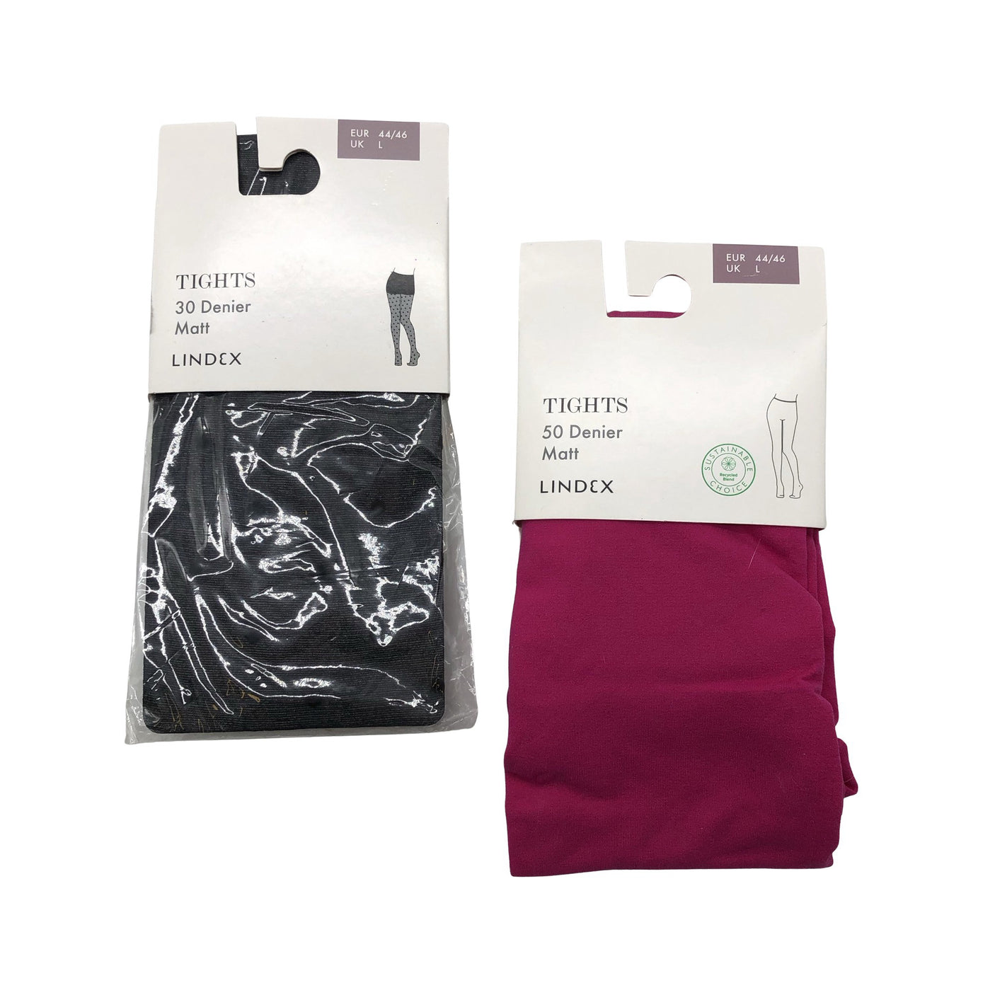 Naisten Lindex - Sukkahousut, ohuet, koko 44 - Pinkki (1)