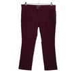 Naisten Marks&Spencer - Samettihousut, koko 44 - Viininpunainen ()