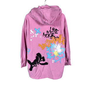 Unisex Next - Huppari, koko 128 - 134 - Vaaleanpunainen (2)