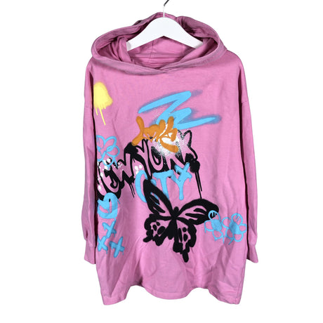 Unisex Next - Huppari, koko 128 - 134 - Vaaleanpunainen ()