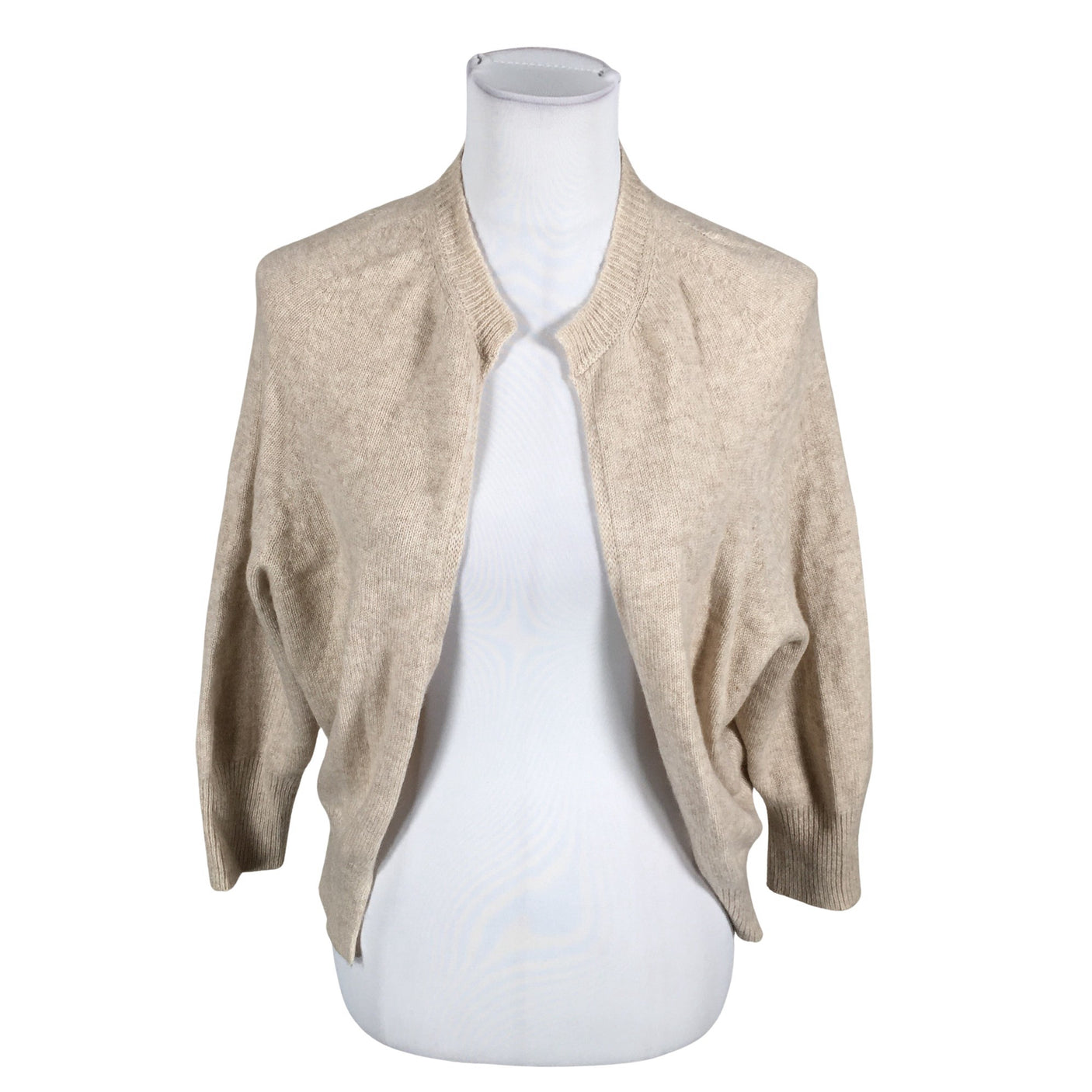 Naisten Stefanel - Neuletakki, koko 38 - Beige (1)