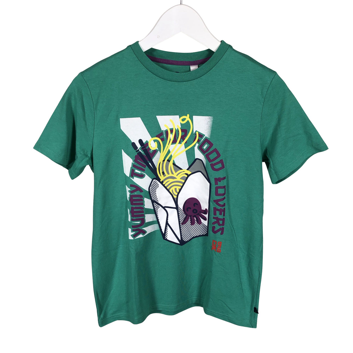 Unisex Okaïdi - T-paita, koko 146 - 152 - Vihreä (1)