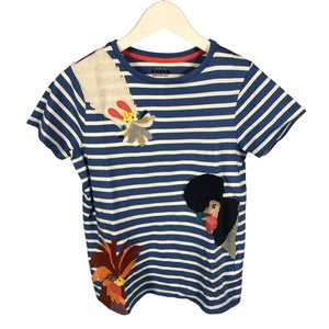 Unisex Boden - T-paita, koko 146 - 152 - Sininen (1)