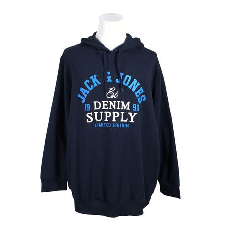 Miesten Jack & Jones - Huppari, koko XXXL - Sininen ()