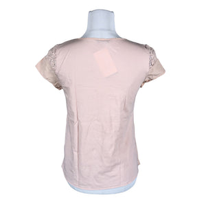 Naisten Massimo Dutti - T-paita, koko 36 - Vaaleanpunainen (2)