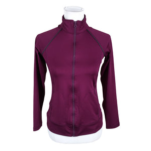 Naisten Danskin - Urheilupaita, pitkät hihat, koko 34 - Violetti (1)
