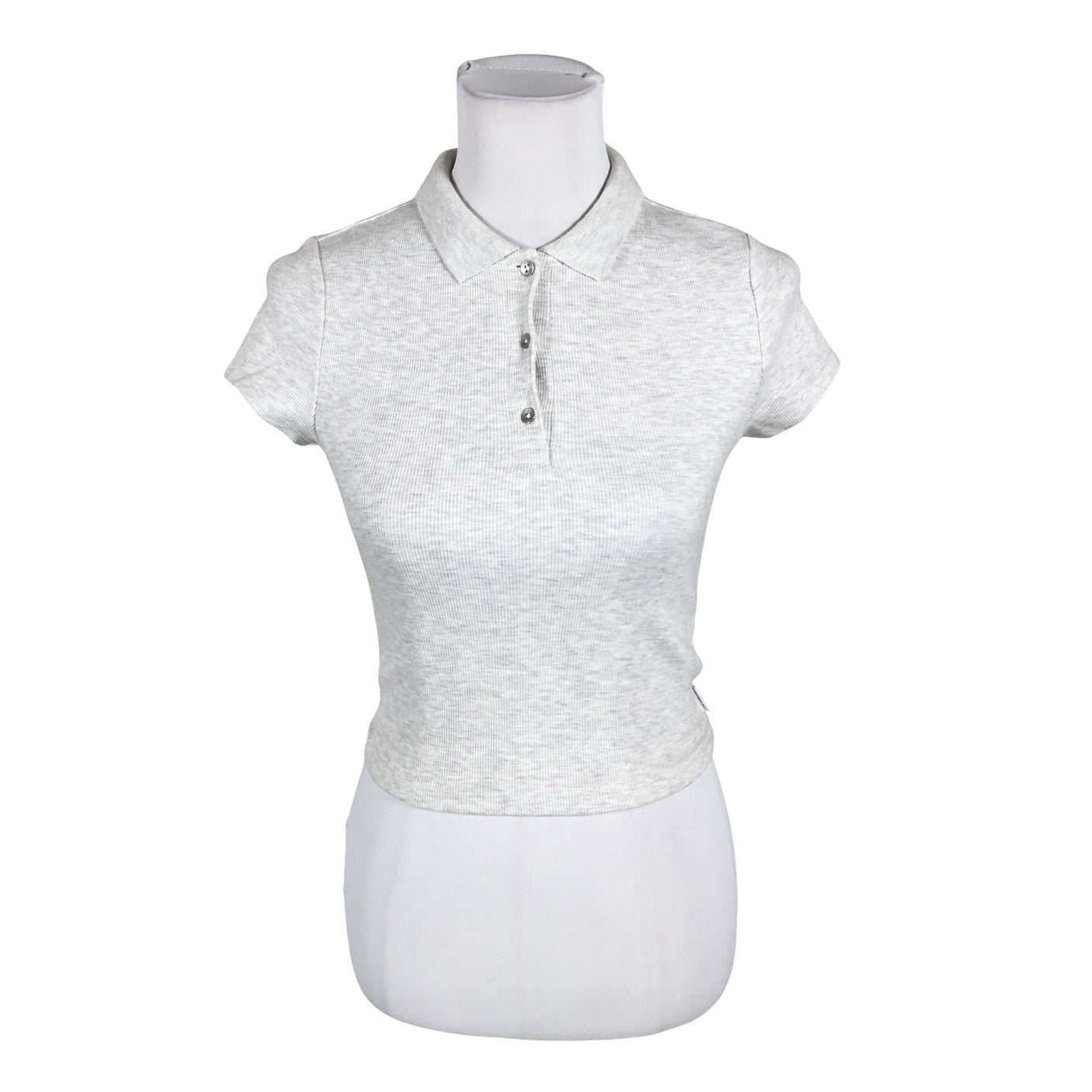 Naisten Calvin Klein Jeans - T-paita, koko 34 - Harmaa (1)