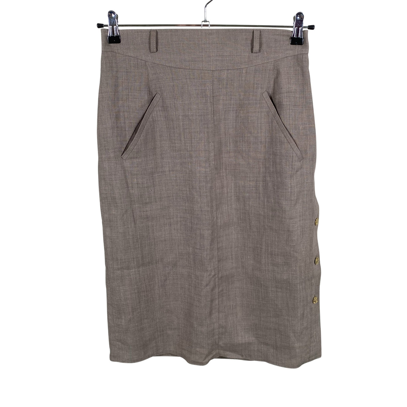 Naisten Gerry Weber - Suora hame, koko 40 - Ruskea (1)