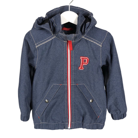 Unisex Polarn O. Pyret - Välikausitakki, koko 98 - 104 - Sininen ()